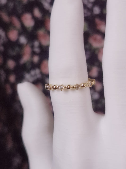 Stone ball ring 2